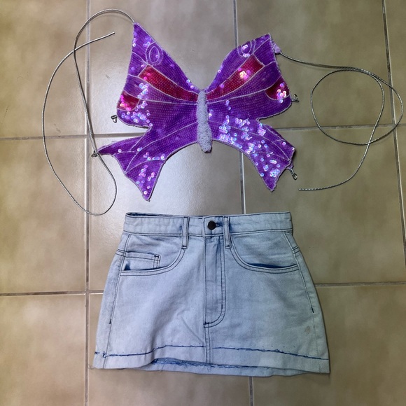Daisy Street x Bratz butterfly top & mini skirt - Picture 10 of 16